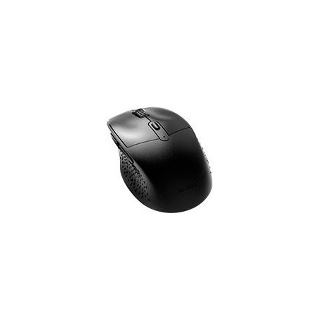 MOUSE ACTECK OPTIMIZE ERGO MI680 / INALAMBRICO / DUAL / RECEPTOR USB - BLUETOOTH / LASER / 1600 DPI / NEGRO / AC-934077