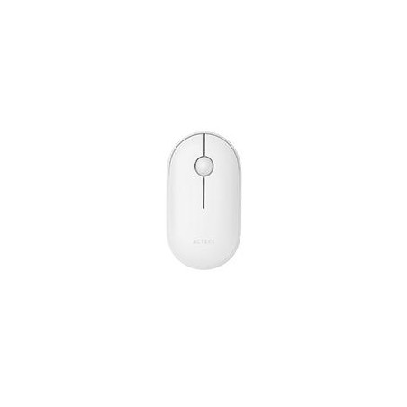 MOUSE ACTECK OPTIMIZE EDGE MI460 / INALAMBRICO / RECEPTOR USB / LASER / CLICK SILENCIOSO / 1500 DPI / BLANCO / AC-934114