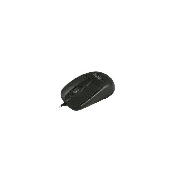 MOUSE ALAMBRICO OPTICO 1000 DPI CONECTOR USB EASY LINE BY PERFECT CHOICE - NEGRO