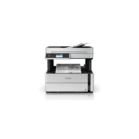 MULTIFUNCIONAL EPSON M3170, 39 PPM NEGRO, TINTA CONTINUA, ECOTANK, ADF, FAX, USB, WIFI, RED, MONOCROMATICA