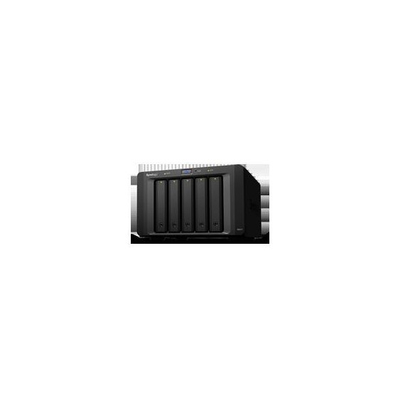 UNIDAD DE EXPANSION SYNOLOGY DX517 5 BAHIAS 3.5 Y 2.5 SATA HDD/SATA 2.5 SSD/HASTA 50TB/HOT-SWAP