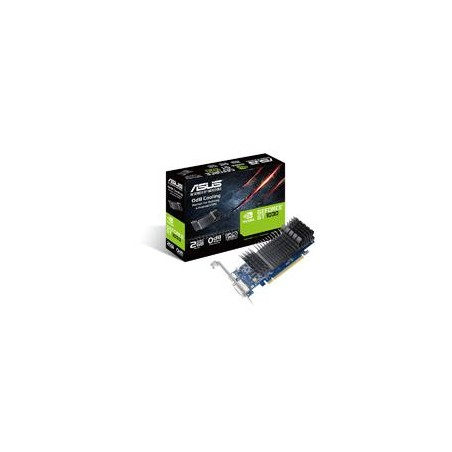 TARJETA DE VIDEO ASUS NVIDIA GT1030 /PCIE X16 3.0 /2GB GDDR5 /HDMI /DVI-D /BAJO PERFIL /GAMA BASICA