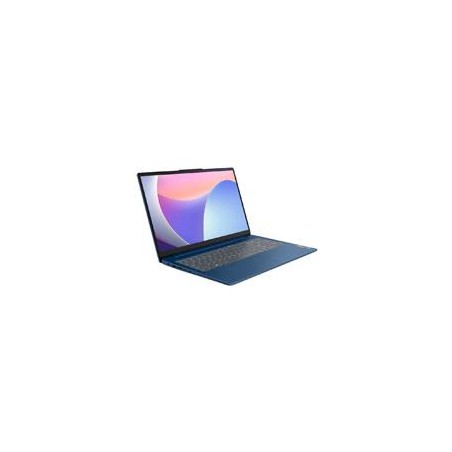 LAPTOP LENOVO IDEAPAD SLIM 3 15IRU8/CORE I3-1305U HASTA 4.5 GHZ/8GB SOLDADO LPDDR5-4800 MAX 8GB/256GB SSD/15.6FHD/COLOR AZUL E