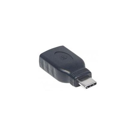 ADAPTADOR USB,MANHATTAN,354646,-C V3.1, CM-AH NEGRO