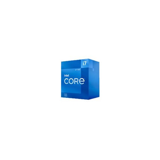 PROCESADOR INTEL CORE I7-12700F S-1700 12A GEN /2.1 - 4.9 GHZ /CACHE 25MB /12 CORES ( 8P+4E) /SIN GRAFICOS /CON DISIPADOR /COM