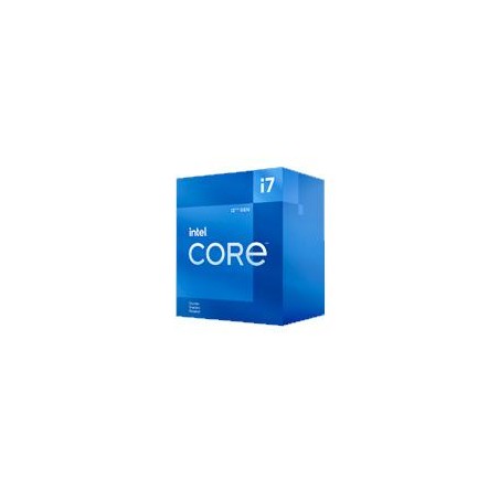 PROCESADOR INTEL CORE I7-12700F S-1700 12A GEN /2.1 - 4.9 GHZ /CACHE 25MB /12 CORES ( 8P+4E) /SIN GRAFICOS /CON DISIPADOR /COM