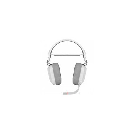 AURICULARES PREMIUM PARA JUEGOS CON SONIDO ENVOLVENTE 7.1 CORSAIR HS80 RGB USB,/BLANCO (CA-9011238-NA)