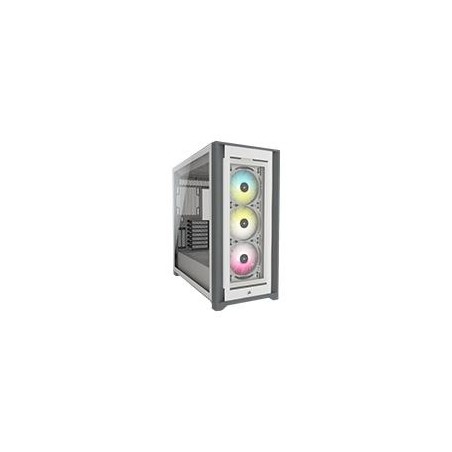 GABINETE CORSAIR CUE 5000X/NEGRO/SEMI- TORRE/ ATX/CRISTAL TEMPLADO/RGB/GAMER (CC-9011212-WW)