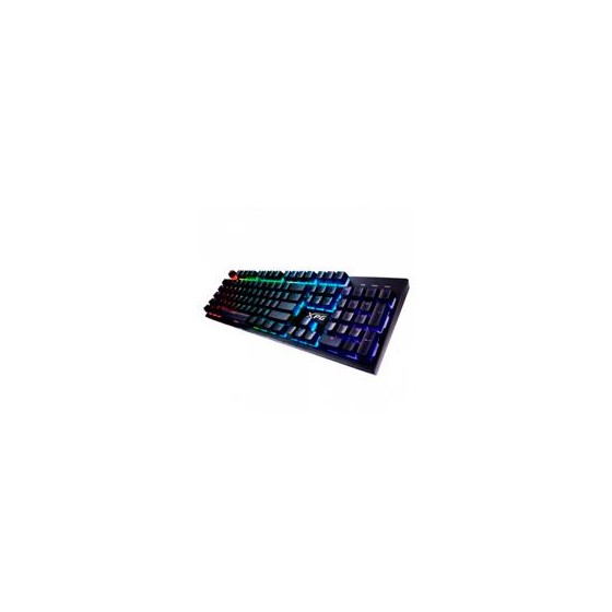 TECLADO MECANICO GAMING XPG INFAREX K10 LED MULTICOLOR USB ANTI-GOSTING NEGRO 