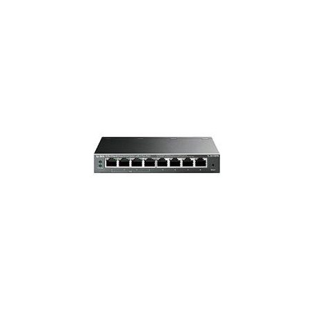 SWITCH TP-LINK TL-SG108PE 8 PUERTOS RJ45 10/100/1000 NO ADMINISTRABLE 4 PUERTOS POE AUTO NEGOTIATION/AUTO MDI/MDIX