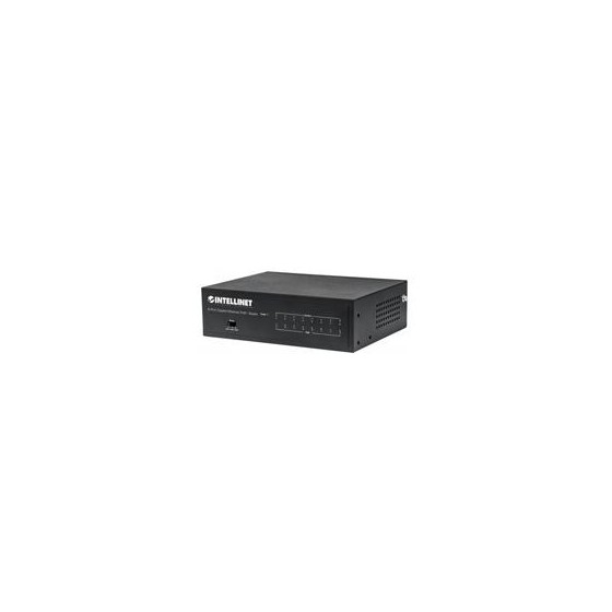 POE SWITCH,INTELLINET,561204, GB  8 PTOS 30W/PTO,  60W