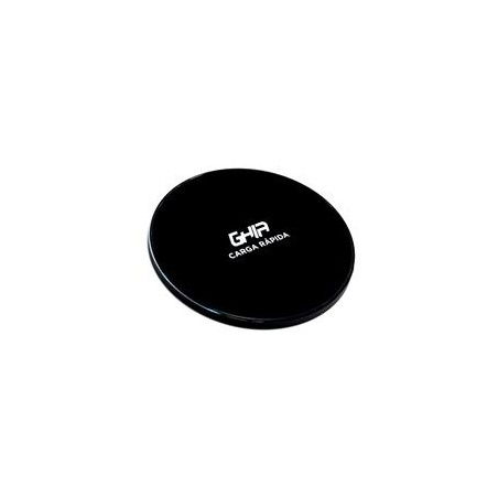 CARGADOR INALAMBRICO GHIA QI QC2.0 10W CARGA RAPIDA PARA CELULAR