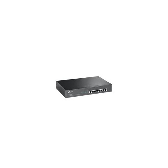 SWITCH | TP-LINK | TL-SG1008MP | 8 PUERTOS RJ45 GIGABIT 10/100/1000 | NO ADMINISTRABLE | PARA ESCRITORIO O RACK 13 PULGADAS