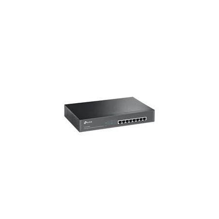 SWITCH | TP-LINK | TL-SG1008MP | 8 PUERTOS RJ45 GIGABIT 10/100/1000 | NO ADMINISTRABLE | PARA ESCRITORIO O RACK 13 PULGADAS