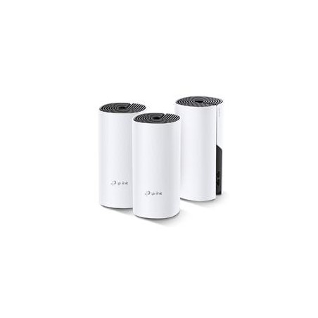 ROUTER DECO E4(3-PACK) | AC1200 | DUAL BAND |WIFI MESH | 2 PUERTOS WAN/LAN 10/100MBPS