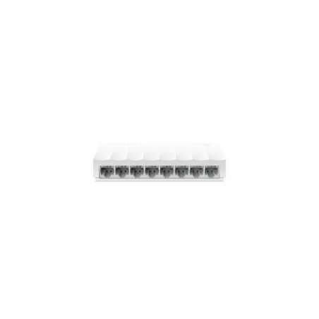 SWITCH | TP-LINK | LS1008 | 8 PUERTOS RJ45 10/100 MBPS | NO ADMINISTRABLE | PARA ESCRITORIO