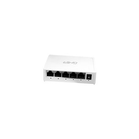 SWITCH GHIA 5 PUERTOS RJ45 10/100/1000 MBPS NO ADMINISTRABLE AUTO MDI/MDIX HALF FULL DUPLEX // GIGABIT