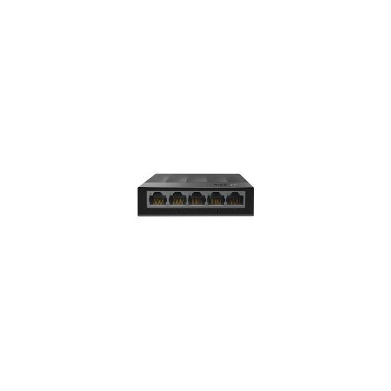 SWITCH | TP-LINK | LS1005G | 5 PUERTOS RJ45 GIGABIT 10/100/1000 MBPS | NO ADMINISTRABLE  | PARA ESCRITORIO O MONTAJE EN PARED 