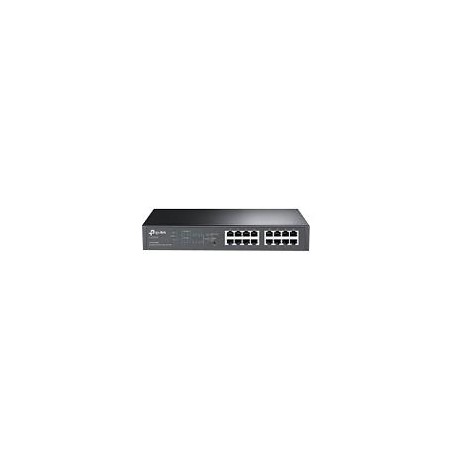 SWITCH | TP-LINK | TL-SG1016PE | 16 PUERTOS RJ45 10/100/1000 | NO ADMINISTRABLE | CON 8 PUERTOS POE+ 