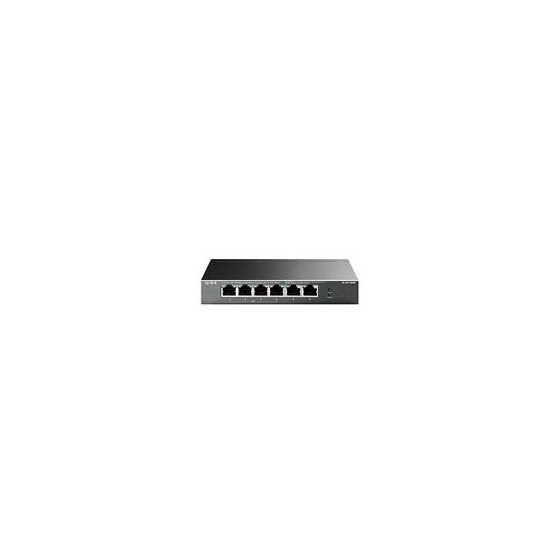 SWITCH | TP-LINK | TL-SF1006P | 6 PUERTOS RJ45 10/100 MBPS | NO ADMINISTRABLE | 4 PUERTOS POE | PARA ESCRITORIO