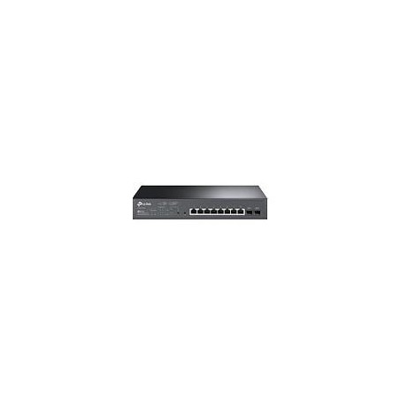 SWITCH TP-LINK TL-SG2210MP GIGABIT ADMINISTRABLE OMADA SDN 8 PUERTOS POE CAPA 2 CON 2 RANURAS SFP GIGABIT 802.3AT/AF 150W PARA