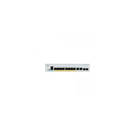 SWITCH CISCO CATALYST 1000 8 PUERTOS 10/100/1000 GIGABIT, 2X1G SFP AND RJ-45 COMBO UPLINKS