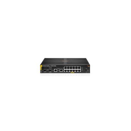 SWITCH HPE ARUBA JL679A 6100 ADMINISTRABLE CAPA 2 12G PUERTOS POE CL4 2SFP 2RJ45 1G 139WATTS