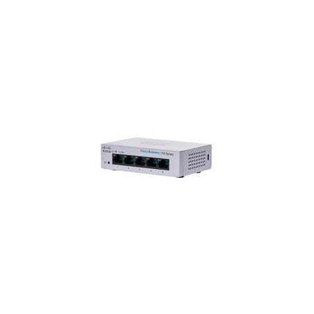 SWITCH CISCO BUSINESS CBS 5 PUERTOS 10/100/1000 GIGABIT, NO ADMINISTRABLE 10 GBIT/S