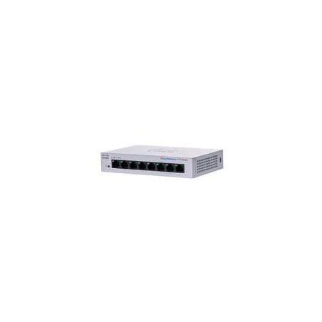 SWITCH CISCO BUSINESS CBS 8 PUERTOS 10/100/1000 GIGABIT, NO ADMINISTRABLE 16 GBIT/S