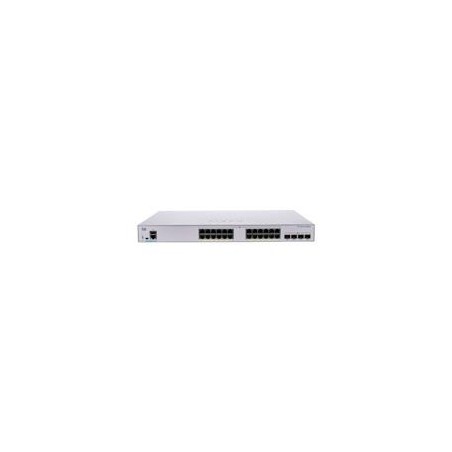 SWITCH CISCO BUSINESS CBS, 24 PUERTOS 10/100/1000 GIGABIT, 4 PUERTOS SFP, SMART ADMINISTRACIN BSICA