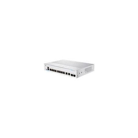 SWITCH CISCO BUSINESS CBS, 8 PUERTOS 10/100/1000 GIGABIT, ADMINISTRABLE, 2 PUERTOS GIGABIT ETHERNET COMBO