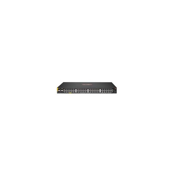 SWITCH HPE ARUBA JL675A 6100 ADMINISTRABLE CAPA 2 48G POE CL4 4SFP+ 370 WATTS