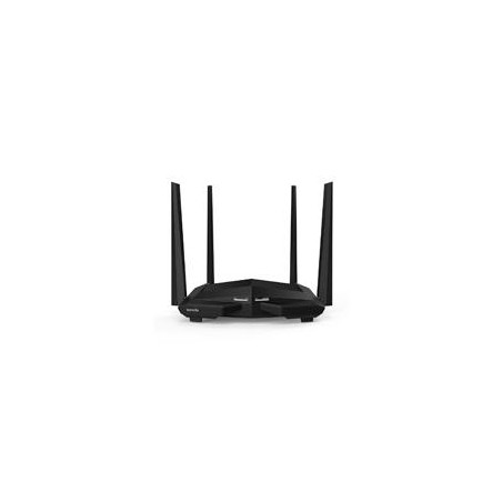 ROUTER TENDA AC10 AC1200 802.11 AC/B/G/N DOBLE BANDA  4 ANTENAS EXTERNAS MU-MIMO + BEAMFORMING, VPN, IPTV, 4 PUERTOS GIGABIT (