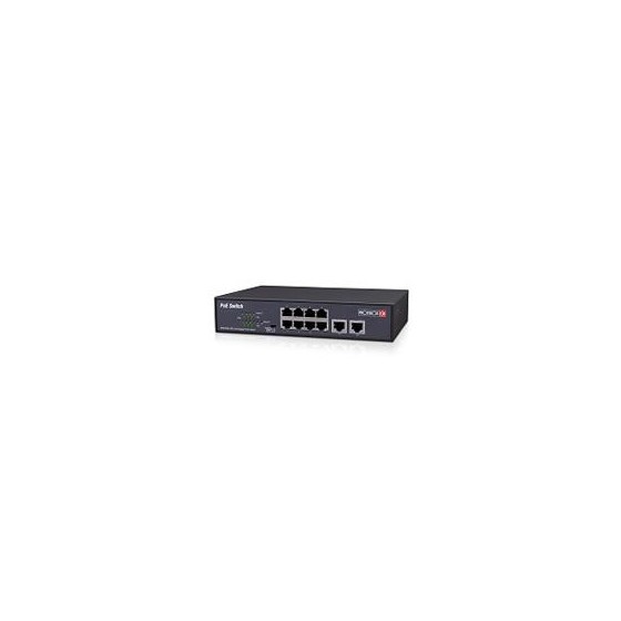 SWITCH POE / PROVISION ISR / POES-08120+2I / 8-PORT 10/100MBPS / EXTRA 2-PORT 10/100MBPS UPLINK / 120W INTERNAL POWER SUPPLY 