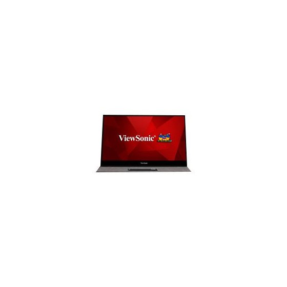 MONITOR LED VIEWSONIC PORTATIL TOUCH  TD1655, IPS CAPACITIVO 15.6 PULGADAS,  FULL HD 1920 X 1080 ,  NEGRO , 2 USB-C,  1 MINI H