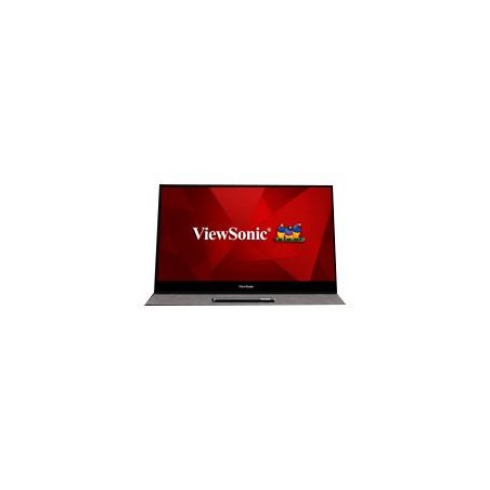 MONITOR LED VIEWSONIC PORTATIL TOUCH  TD1655, IPS CAPACITIVO 15.6 PULGADAS,  FULL HD 1920 X 1080 ,  NEGRO , 2 USB-C,  1 MINI H