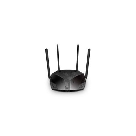 ROUTER | MERCUSYS | MR70X | WIFI 6 | AX1800 DUAL BAND 1201 MBPS EN 5GHZ Y 574 MBPS EN 2.4 GHZ, 1 PUERTO WAN GIGABIT + 3 PUERTO