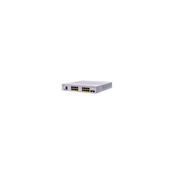 SWITCH CISCO BUSINESS SERIE 350 ADMINISTRABLE, 16 PUERTOS GIGA 10/100/1000 FULL POE 240W, 2X1G SFP, 