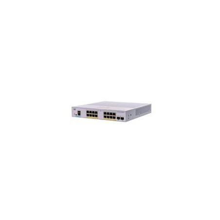 SWITCH CISCO BUSINESS SERIE 350 ADMINISTRABLE, 16 PUERTOS GIGA 10/100/1000 FULL POE 240W, 2X1G SFP, 