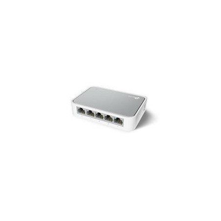 SWITCH | TP-LINK | TL-SF1005D | 5 PUERTOS RJ45 10/100 MBPS| NO ADMINISTRABLE | PARA ESCRITORIO