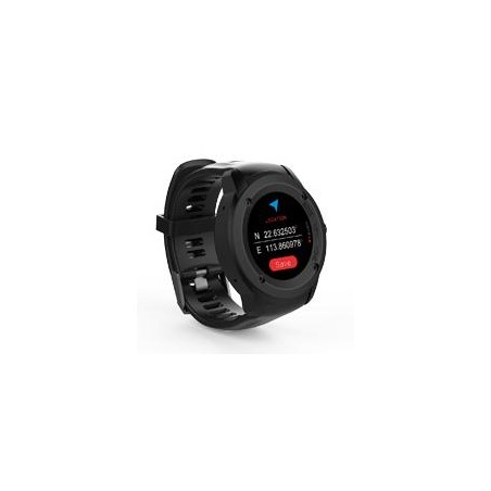 GHIA SMART WATCH DRACO /1.3 TOUCH/ HEART RATE/ BT/ GPS/ GAC-142 / COLOR NEGRO/NEGRO