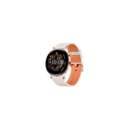 SMART WATCH GT 3 HUAWEI,COLOR BLANCO 42 MM (SUGIERE PARA MUJER)