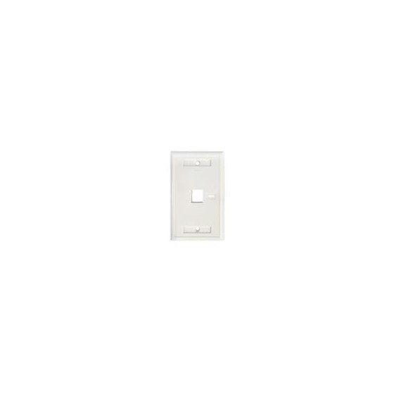 TAPA FACEPLATE , INTELLINET, 772389, BLANCO 1 PERF. ETIQUETA