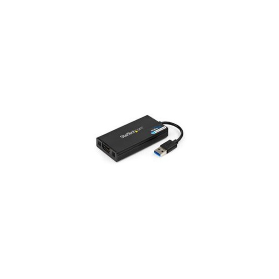 ADAPTADOR GRAFICO EXTERNO USB 3.0 A HDMI STARTECH.COM - ULTRAHD 4K 30HZ - CERTIFICADO DISPLAYLINK - CONVERTIDOR USB-A A HDMI P