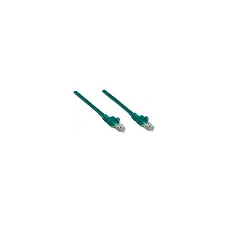 CABLE DE RED INTELLINET 0.5 MTS (1.5 PIES) CAT 6 UTP VERDE