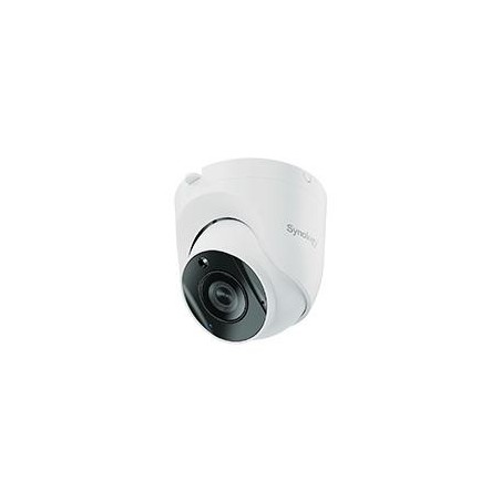 CAMARA IP SYNOLOGY TC500 TURRET 5 MP IR 30 M LENTE 2.8MM DIA Y NOCHE, IP67 IK10 POE H.265, RANURA MICROSD, INCLUYE LICENCIA VI