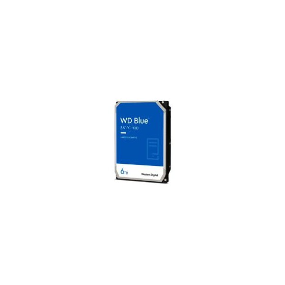 DISCO DURO INTERNO WD BLUE 6TB 3.5 ESCRITORIO SATA3 6GB S 256MB 5400RPM WINDOWS WD60EZAX