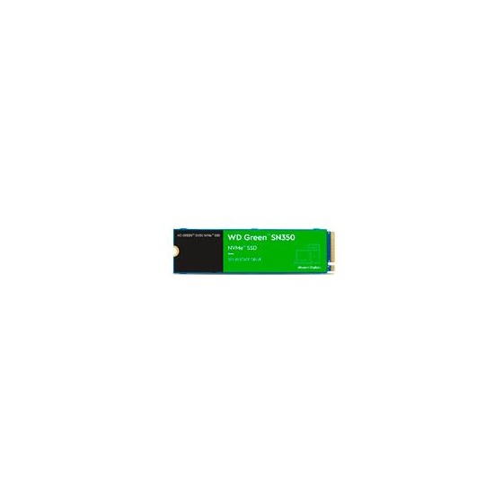 UNIDAD DE ESTADO SOLIDO SSD INTERNO WD GREEN SN350 500GB M.2 2280 NVME PCIE GEN3 LECT.2400MBS ESCRIT.1500MBS PC LAPTOP MINIPC 