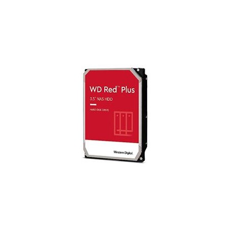 DISCO DURO INTERNO WD RED PLUS 6TB 3.5 ESCRITORIO SATA3 6GB/S 256MB 5400RPM 24X7 HOTPLUG NAS 1-8 BAHIAS WD60EFPX