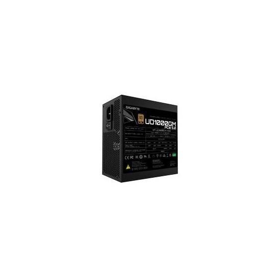 FUENTE DE PODER GIGABYTE1000W/80 PLUS GOLD /NEGRO/ATX/MODULAR